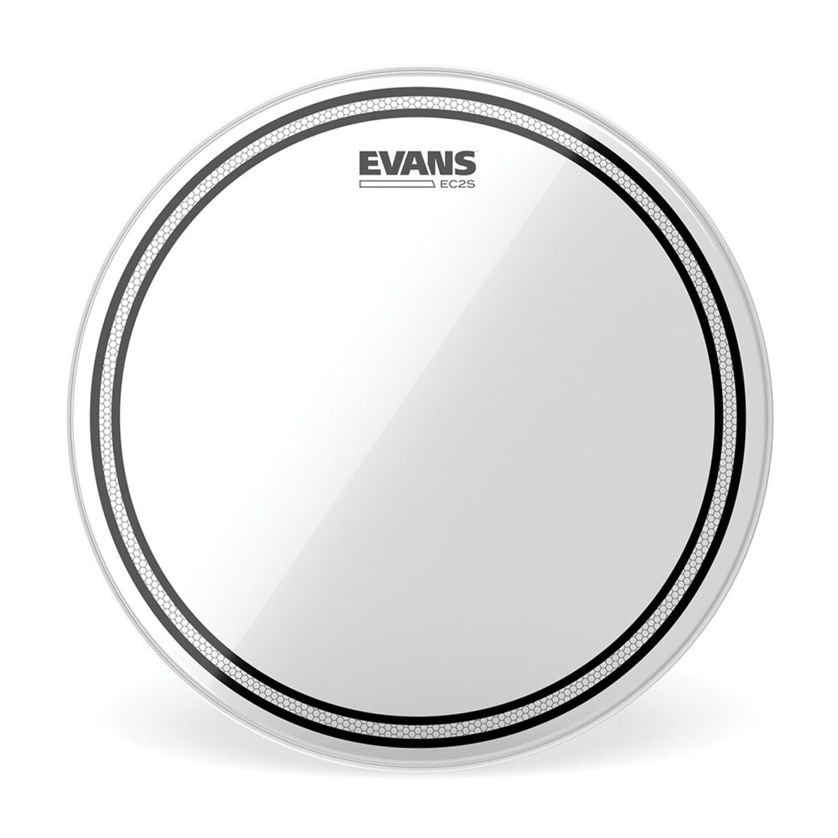 Evans EC2 Edge Control SST Clear Drum Head 12