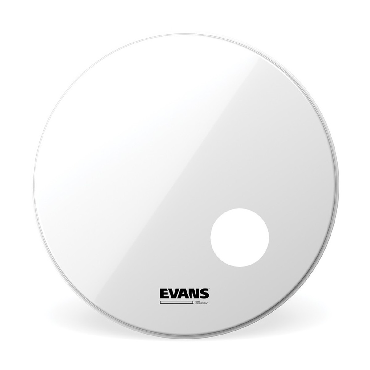 Evans EQ3 Resonant Smooth White Bass Drum Head 20