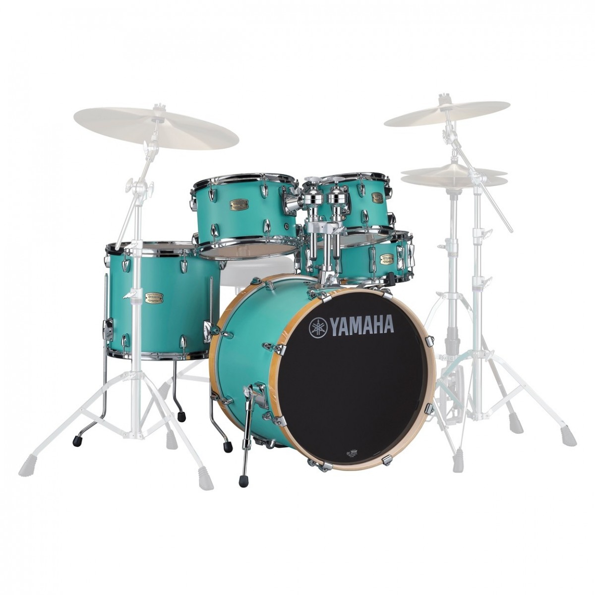 Yamaha Stage Custom Birch 22 5pc Shell Pack Matte Surf Green