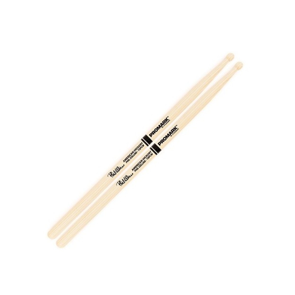 ProMark Hickory PC Wood Tip Drumsticks by Phil Collins