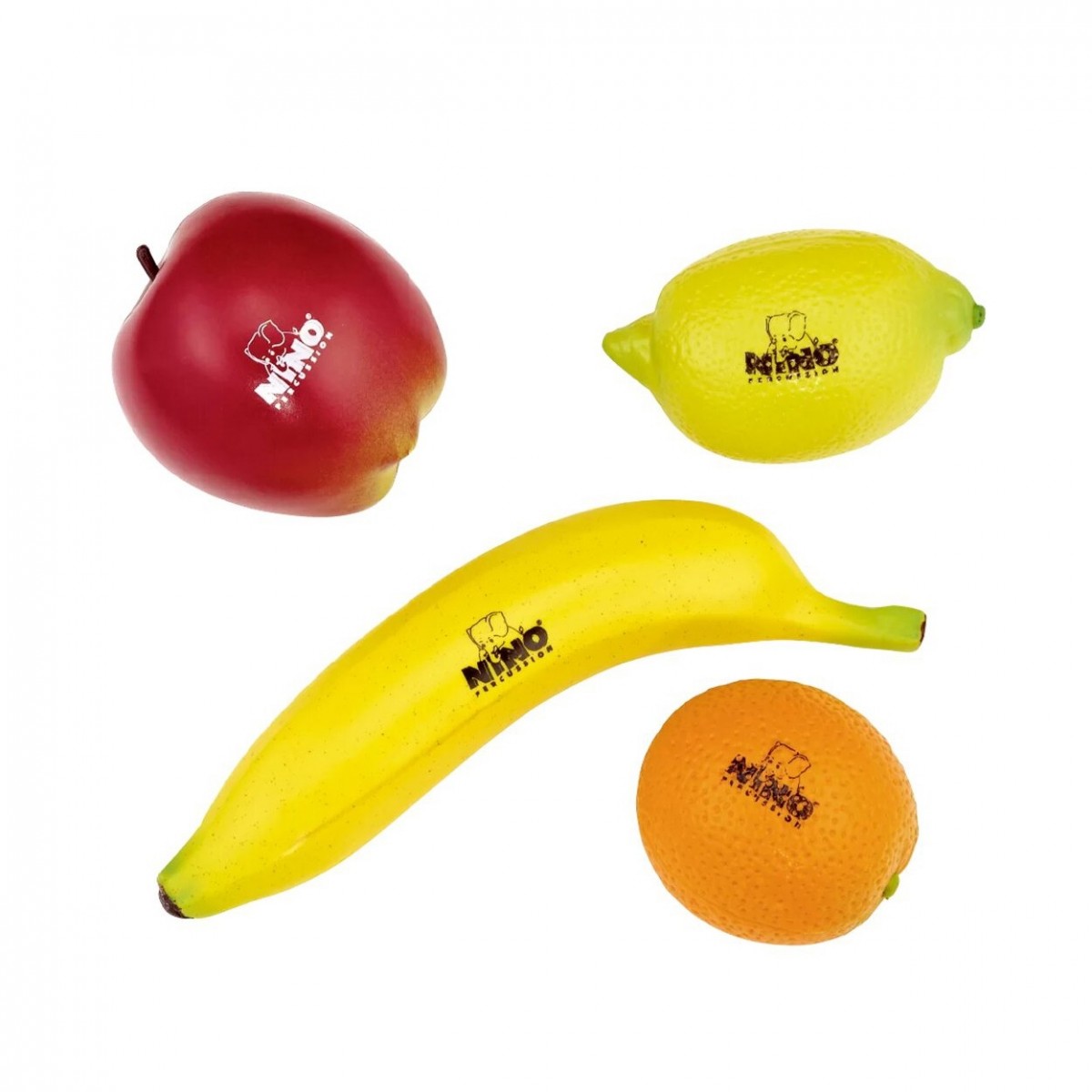 Nino by Meinl NINOSET100 Botany Shakers Fruit Assortment 4 pcs