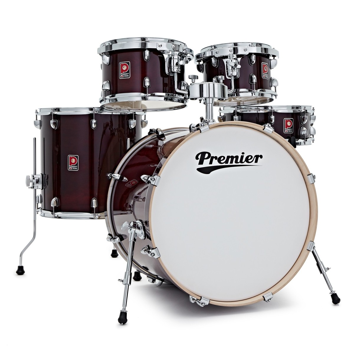 Premier Artist 22" 5pc Modern Rock Shell Pack Cherry Red