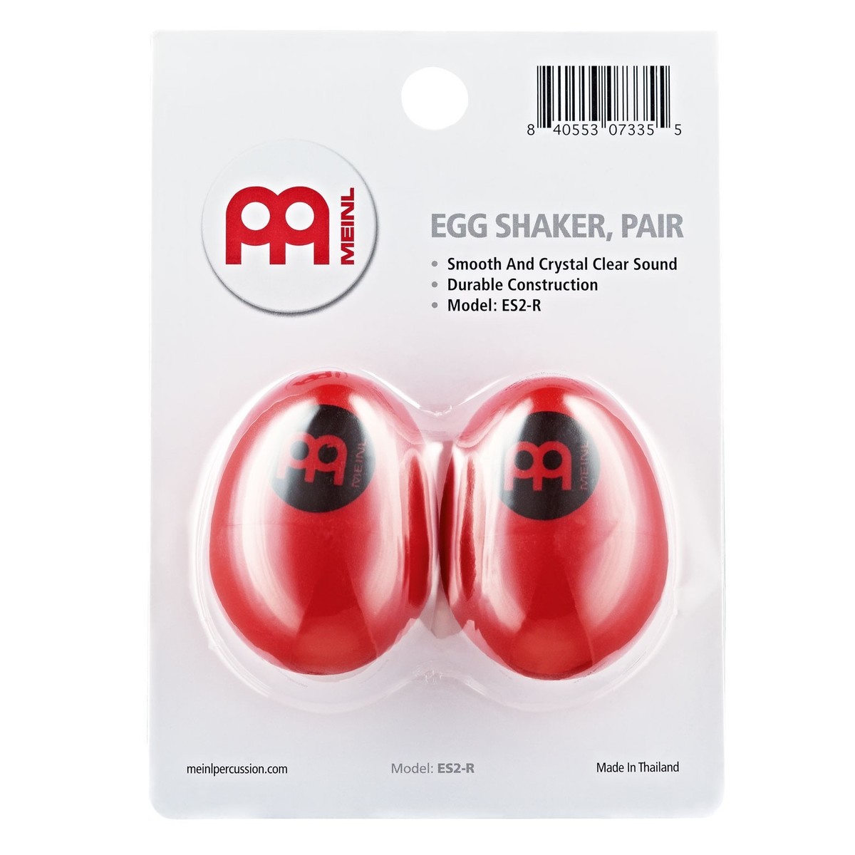 Meinl Egg Shakers Red