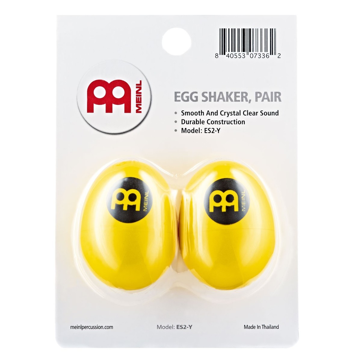 Meinl Egg Shakers Yellow