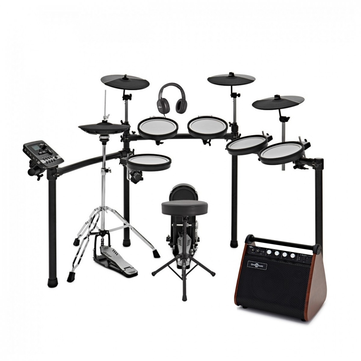 Digital Drums 550 Electronic Drum Kit Amp Pack by Gear4music