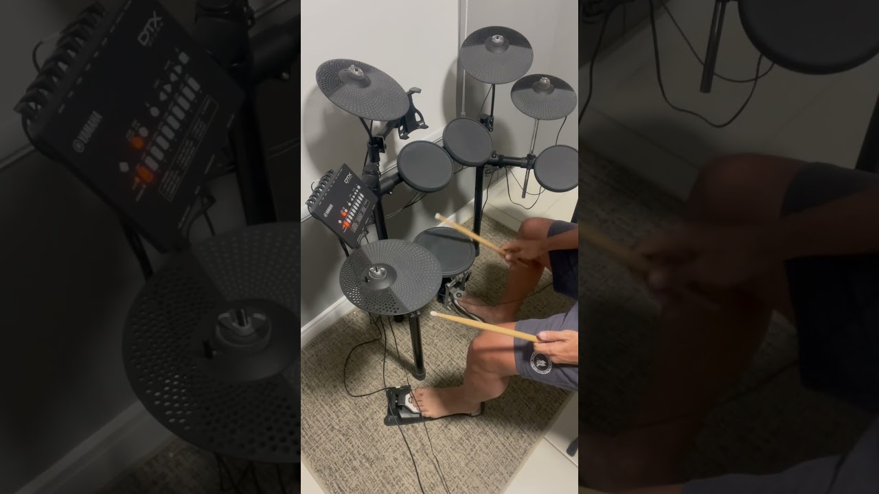 Teste dos pads Yamaha DTX-452k