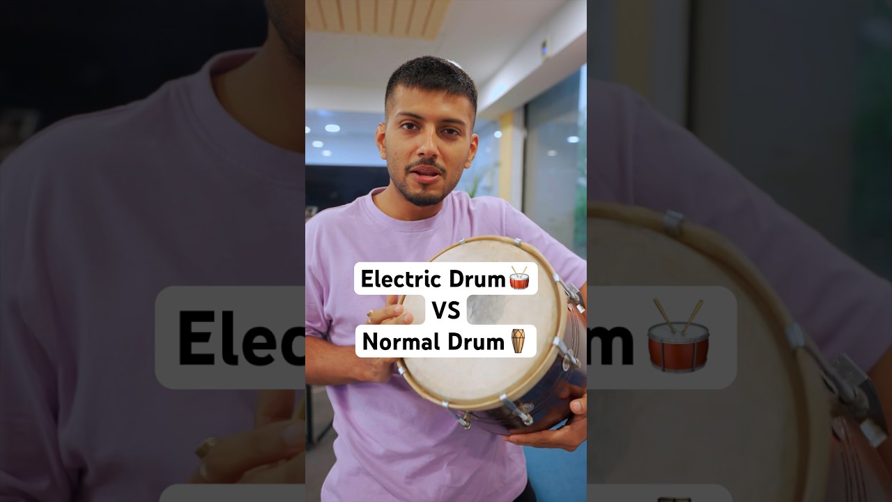 ₹20,000 Electric Drums VS ₹1,500 Normal Drums
