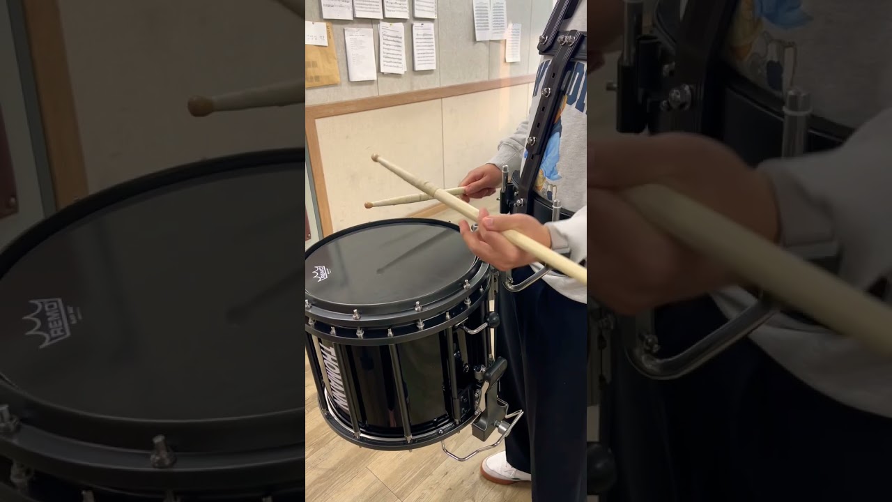 JustDrums – Thomann Marching Snaredrum Sound Test