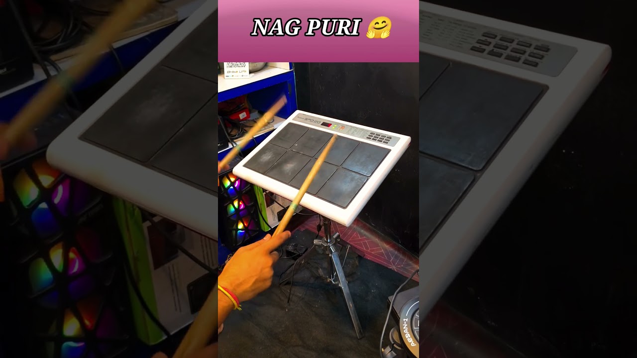 JustDrums – NAG PURI 🔥🤗 OCTAPAD 💥SPD 20 PATCH 🪘 #drums #instruments #drummer #music #octapadclases