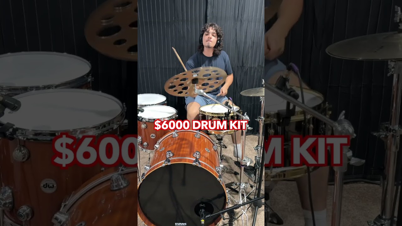 JustDrums – CHEAP vs EXPENSIVE 🥁$240 vs $6000 — which is better?