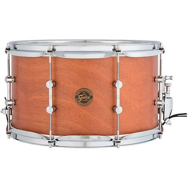 Gretsch Gold Series 14x08 Mahogany Snare Drum in Natural Stain