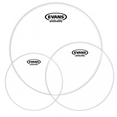 Evans G1 Clear Rock Tom Pack 12, 13, 16