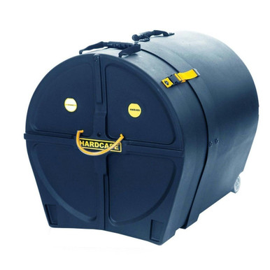 Hardcase Fully Lined 20" Bass Drum Case in Dark Blue