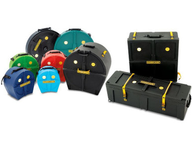 Hardcase 14" Floor Tom Case Fully Lined in Dark Blue