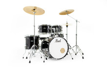 Pearl Roadshow 20" Acoustic Drum Kit in Jet Black - Image 3
