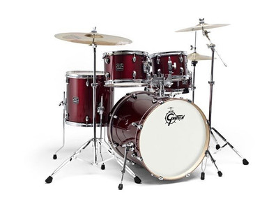 Gretsch Energy 20" Acoustic Drum Kit in Wine Red