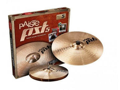 Paiste PST 5 New Essential Box Cymbal Set