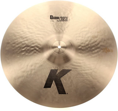 Zildjian 20" K Dark Thin Crash Cymbal - Image 2