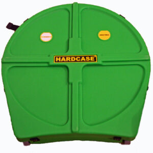 Hardcase 22" Cymbal Case in Light Green with Dividers Included