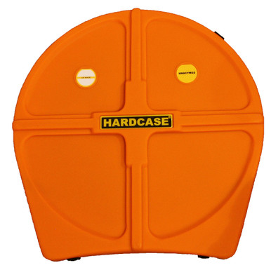 Hardcase 22" Cymbal Case in Orange with Dividers Included