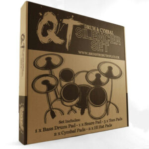 QT Drum Silencer Pads Fusion for 10",12",14"tom,14"Snare,22" Bass