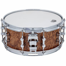 Sonor Prolite 14x5 Snare in High Gloss Chocolate Burl - Image 3