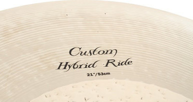 Zildjian K Custom 21" Hybrid Ride Cymbal - Image 2