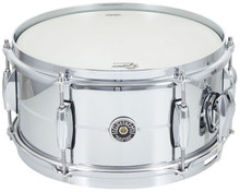 Gretsch Brooklyn 12x06 Chrome Over Brass Snare Drum - Image 3