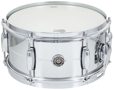 Gretsch Brooklyn 12x06 Chrome Over Brass Snare Drum - Image 2