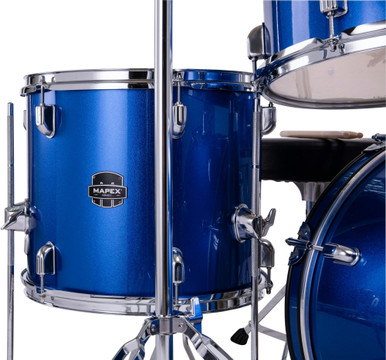 Mapex Comet 20" Acoustic Drum Kit in Indigo Blue