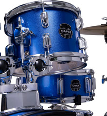 Mapex Comet 20" Acoustic Drum Kit in Indigo Blue