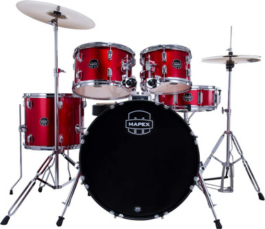 Mapex Comet 18" Acoustic Drum Kit in Infra Red