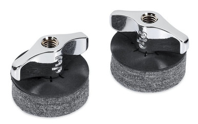 DW Cymbal wing nut with felt. Pack of 2 suitable for all cymbal stands with 8mm thread