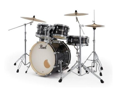 Pearl Export 20" Acoustic Drum Kit in Graphite Black