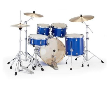 Pearl Export 20" Acoustic Drum Kit in Daphne Blue - Image 2