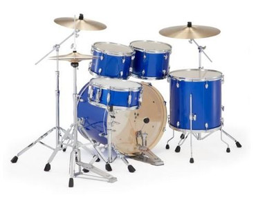 Pearl Export 20" Acoustic Drum Kit in Daphne Blue - Image 2