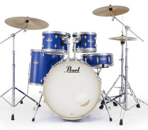 Pearl Export 22" Acoustic Drum Kit in Midnight Blue