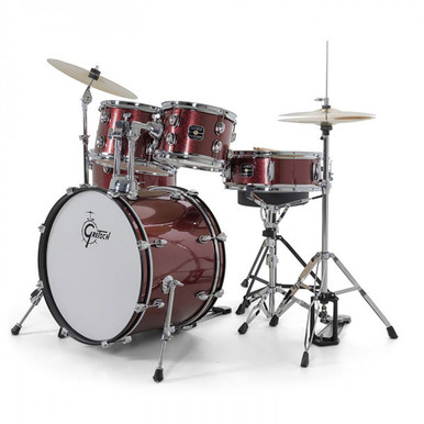 Gretsch Renegade 20" Acoustic Drum Kit in Ruby Sparkle - Image 6