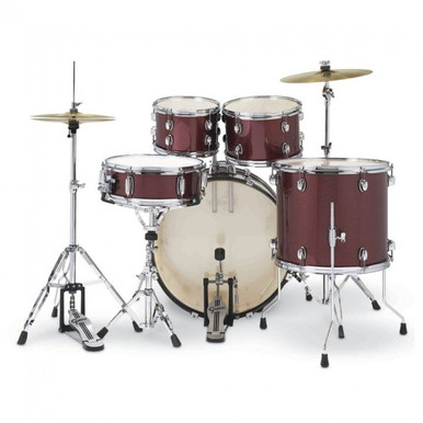 Gretsch Renegade 22" Acoustic Drum Kit in Ruby Sparkle - Image 2