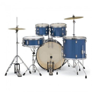Gretsch Renegade 20" Acoustic Drum Kit in Blue Sparkle