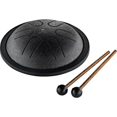 MEINL Sonic Energy Mini Steel Tongue Drum, C Major, Black