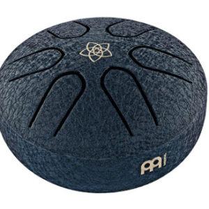 Meinl Sonic Energy Pocket Steel Tongue Drum, Navy Blue, A Major, Venus Flower, 3" / 7.6 cm diameter