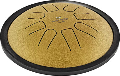 Meinl Sonic Energy 7in Small Steel Tongue Drum C Minor 8 Notes Gold