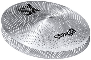 Stagg Silent Practice Cymbal Set with Bag - Image 2