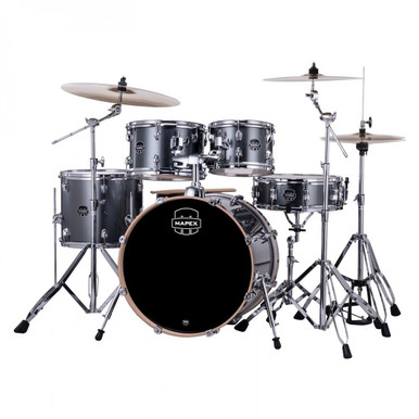 Mapex Venus 20" Acoustic Drum Kit in Steel Blue Metallic - Image 6