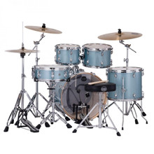 Mapex Venus 20" Acoustic Drum Kit in Aqua Blue Sparkle - Image 3