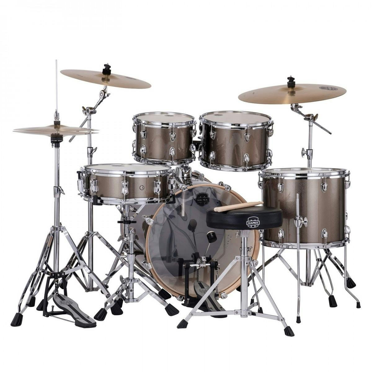 Mapex Venus 22" Acoustic Drum Kit in Copper Metallic - Image 5