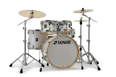 Sonor AQ2 Stage 22" Acoustic Drum Kit in White Marine Pearl