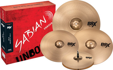 Sabian B8X Performance Cymbal Set Plus