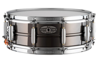 Pearl SensiTone Heritage 14x5 Black Brass Alloy Snare Drum